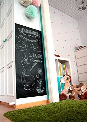 Con-Tact Brand Creative Covering Chalkboard Self-Adhesive Shelf Liner, 18'' x 6', Black - Image 5
