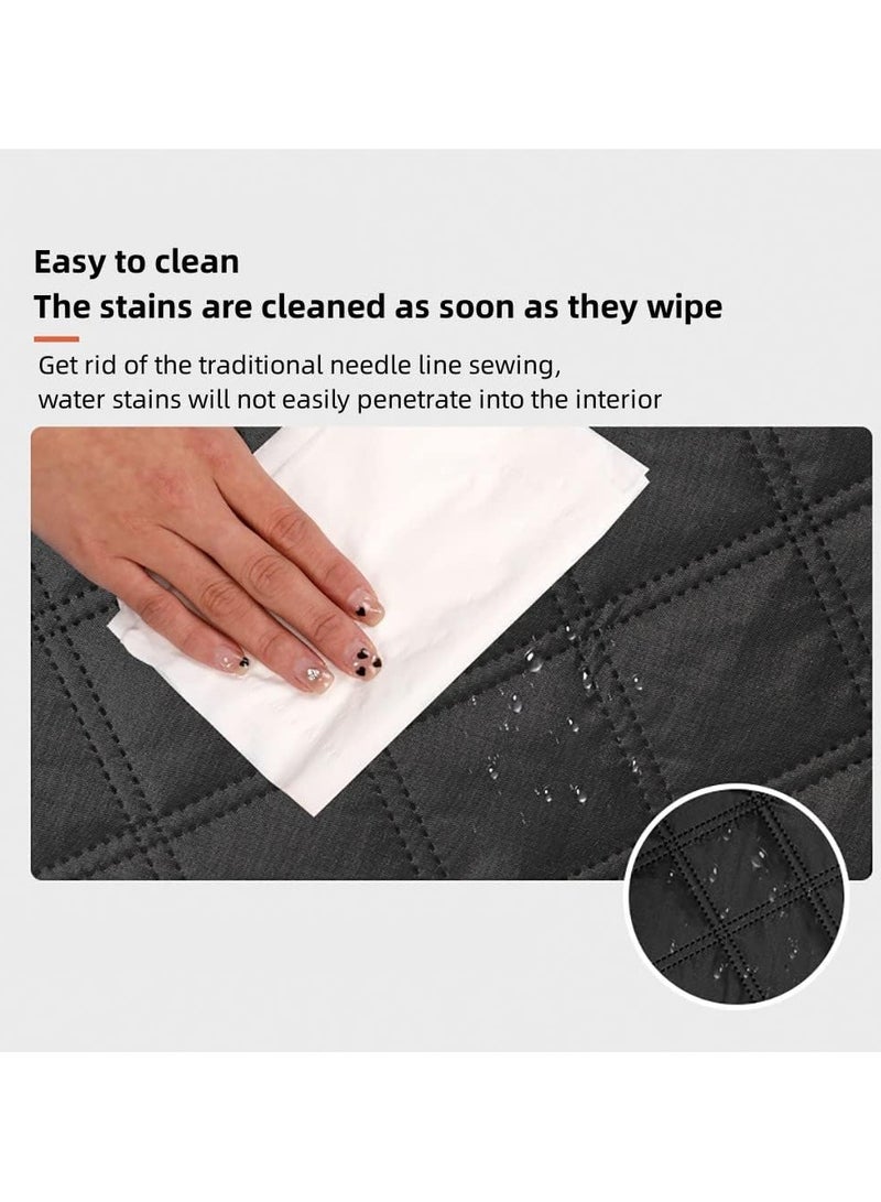 Generic Picnic Blanket, Foldable Outdoor Mat 200*200CM Large Size Waterproof and Sandproof Picnic Mat Beach Mat, Thickened, Waterproof, Ultrasonic Picnic Pad, Used for Outdoor Open Camp Camping  - Image 4