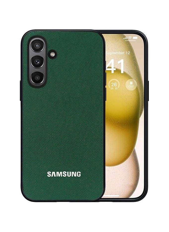 Generic Compatible with Samsung Galaxy Galaxy A16 5G/4G Case Dual Layer Heavy Duty Cell Phone Protective Cover Shockproof Rugged with Non-Slip Textured - Green 