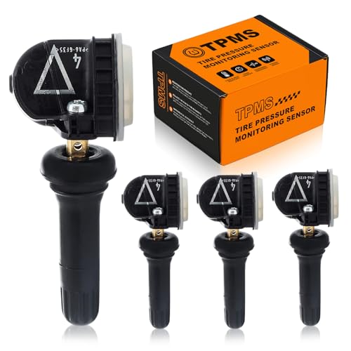 PLDDE 13598773 TPMS System 433MHz Compatible with GMC Chevy Buick Cadillac Enclave Encore GX Lacrosse Regal CT6 XT4 XT5 XT6 4pcs Tire Pressure Monitoring Sensors 13516165 - Image 1