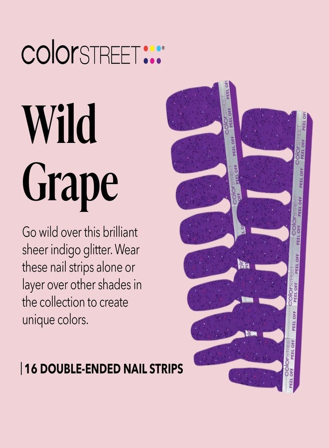 Color Street Wild Grape Nail Strips - Image 2