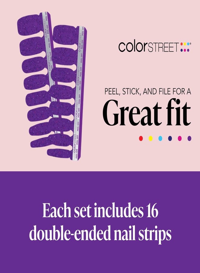 Color Street Wild Grape Nail Strips - Image 5