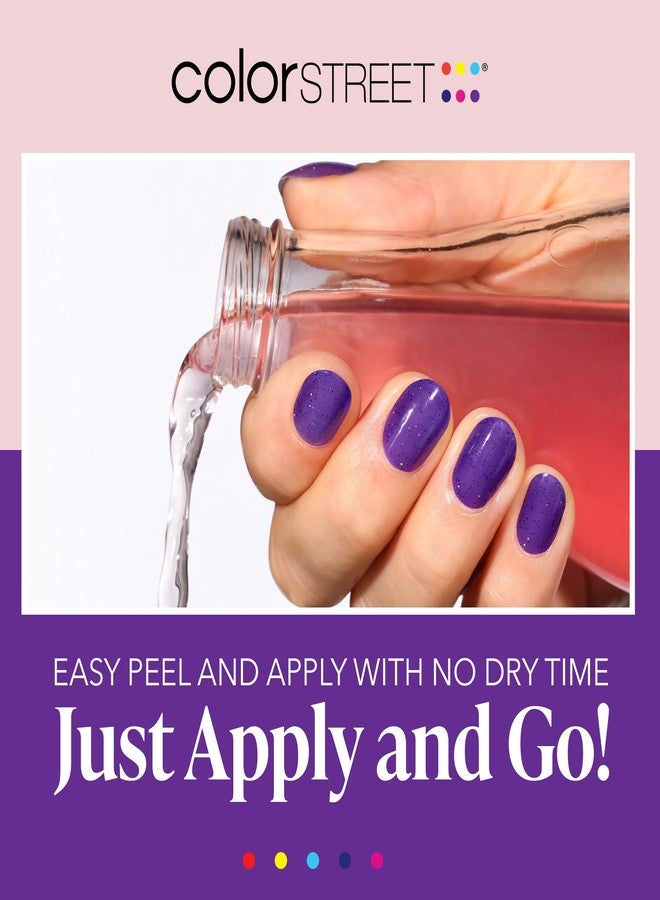 Color Street Wild Grape Nail Strips - Image 3