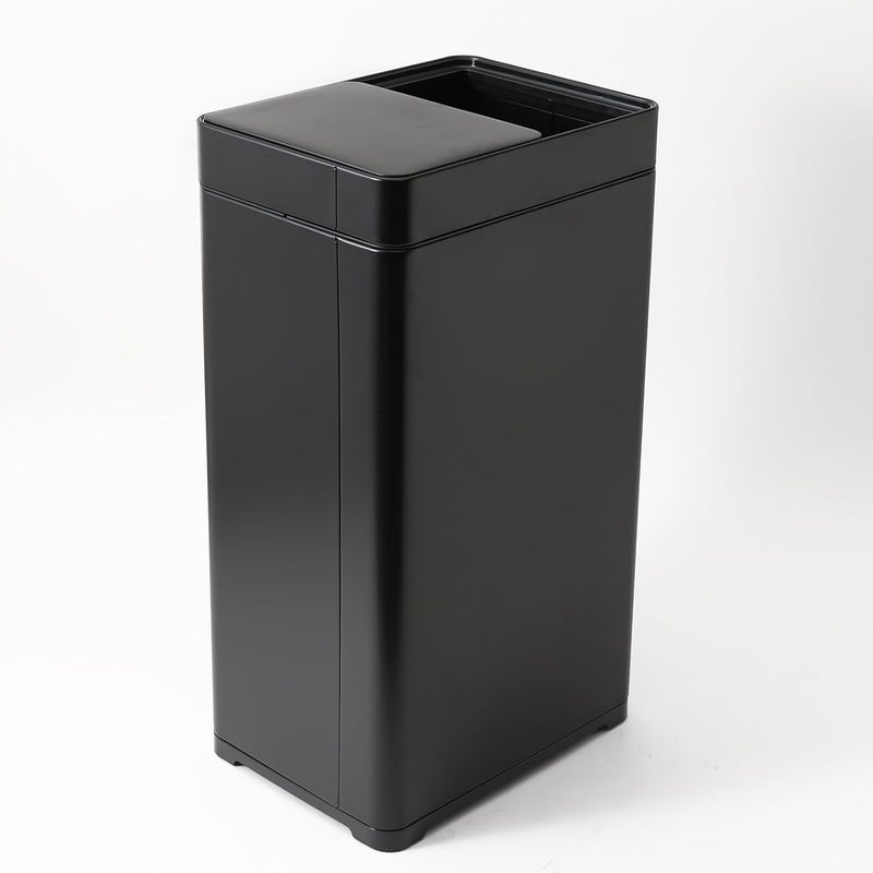 UMAI 42L Dustbin For Kitchen | Dustbin For Bathroom | 61cm Automatic Smart Sensor Dustbin For Bedroom | Steel Dustbin With Lid | Hands Free Access | Dustbin For Office | Garbage Bin - Black - Image 1