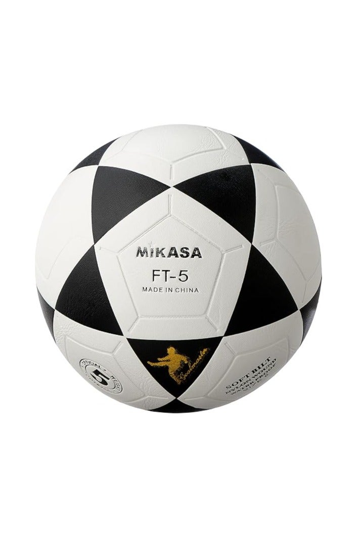 ميكاسا كرة قدم موديل FT-5 مقاس 5 – كرة قدم عالية المتانة مغطاة بالمطاط الفاخر للتدريب والمباريات - Image 1