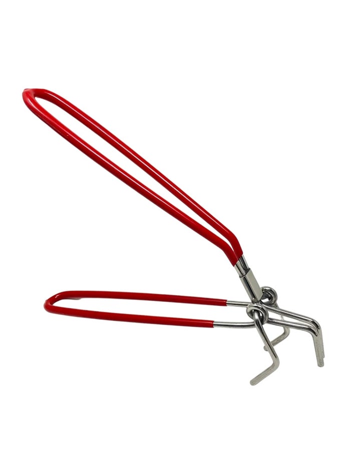 Ayda ملقط سلك من الفولاذ المقاوم للصدأ بمقبض مقاوم للحرارة 25 سم - Image 4