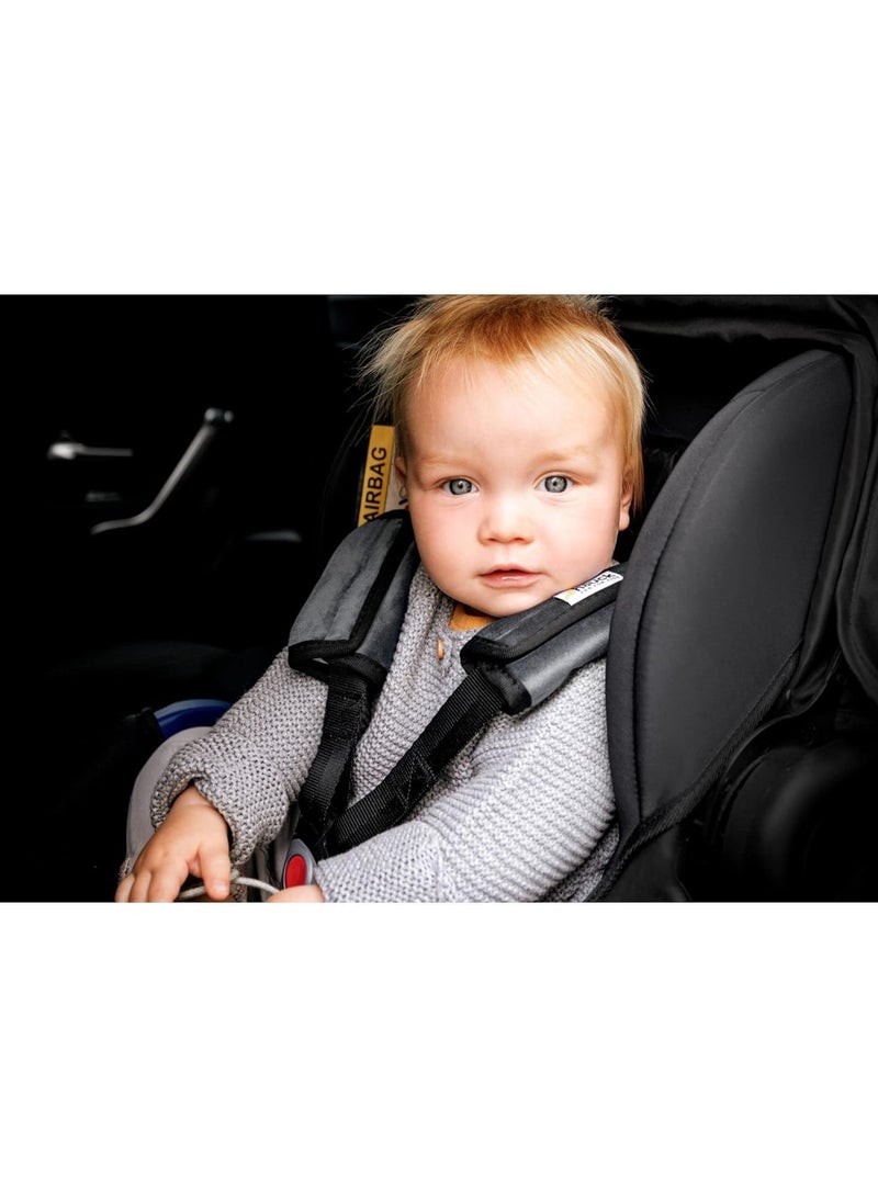 Seatbelt Pad Smoothe Me - Pack of 2 - Grey - Image 2