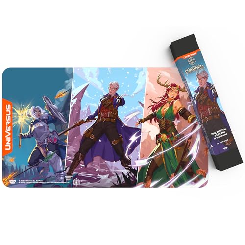 UniVersus Critical Role Heroes of Exandria Pike Percival Keyleth of Vox Machina Playmat 24 x 14 Neoprene Tabletop Game Accessory UVS Games - Image 3