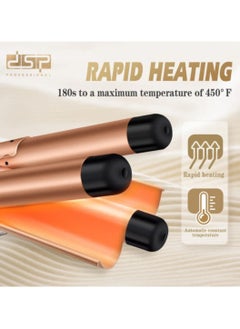 DSP Hair straightening tool | 125W | Heating tube diameter 25mm | Heat up to 450℉ in 3 minutes| 5 Setting temperature | Model 20174 - pzsku/Z50BEE7A65ECA888D4CD0Z/45/_/1727682101/e3ee9267-7fcb-40f2-875f-67aafb4f38be