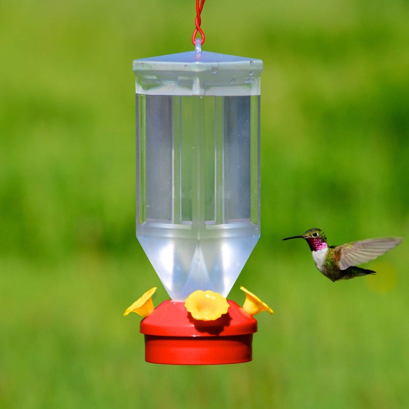 Perky-Pet 201 Lantern Hummingbird Feeder- 18 oz, Red - Image 3