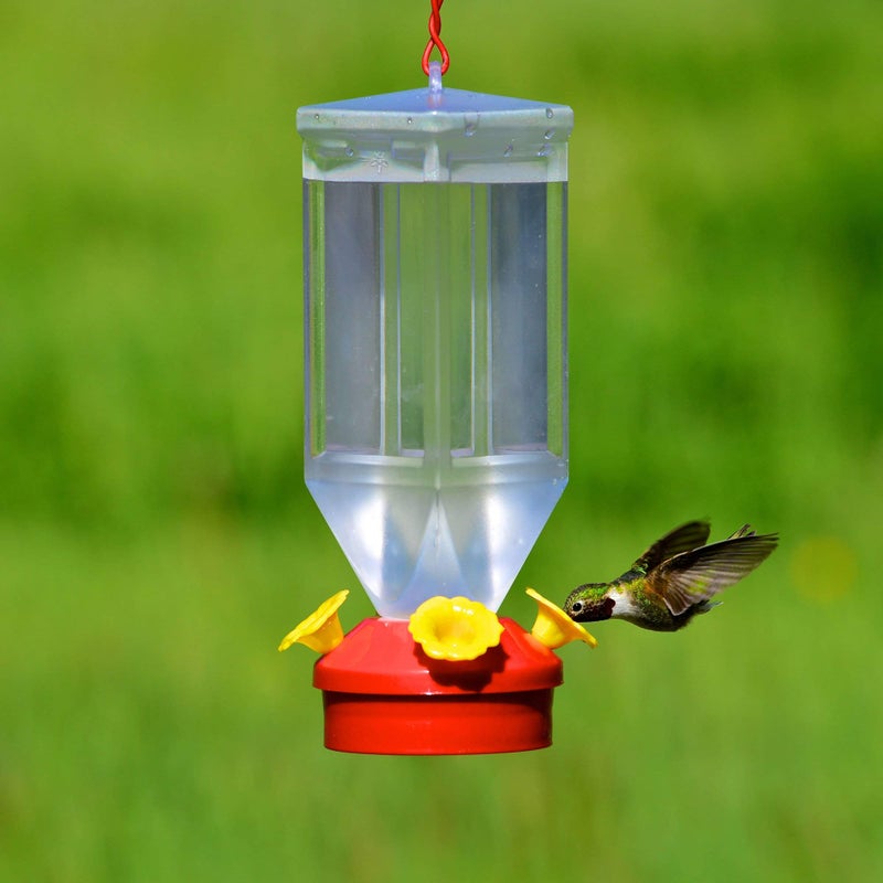 Perky-Pet 201 Lantern Hummingbird Feeder- 18 oz, Red - Image 4
