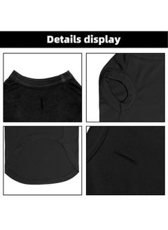 BINGPET Dog Shirts -Soft Cotton- Puppy T-Shirts for Dogs Light Weight Tank Top Vest for Summer  - Image 5