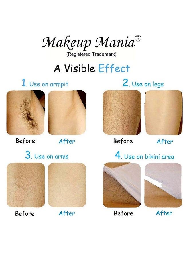 Makeup Mania - Plain Waxing Strips Without Wax Ivory 70 Pcs - Image 1