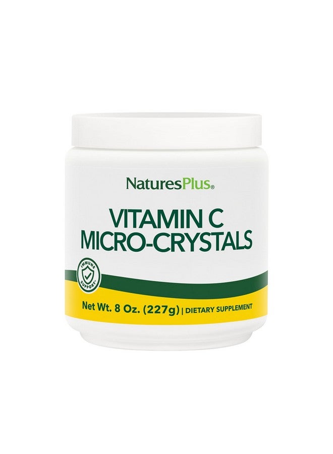 Natures Plus NaturesPlus Vitamin C Micro-Crystals - 8 oz, Pack of 2 - Antioxidant - Supports Immune Health & Overall Well-Being - Vegan, Gluten Free - Approx. 90 Total Servings - Image 1