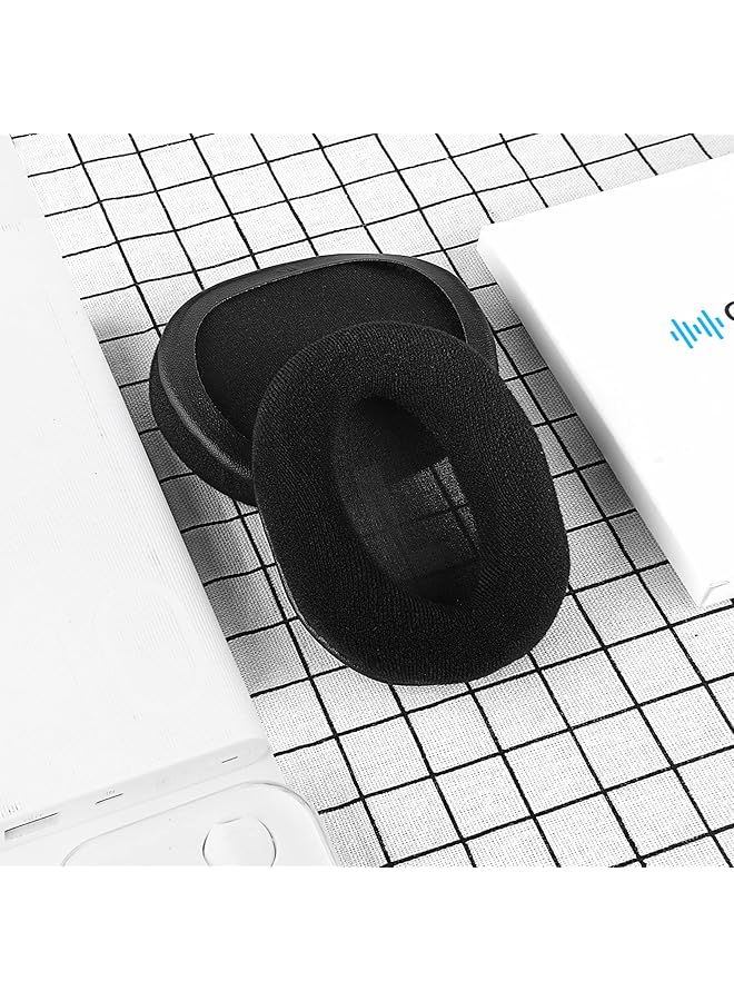 إيروريكس وسائد أذن بديلة مريحة وناعمة لسماعات الرأس Logitech G Pro Prox Prox2 G433 G233 وسائد أذن قطع غيار إصلاح باللون الأسود - Image 4