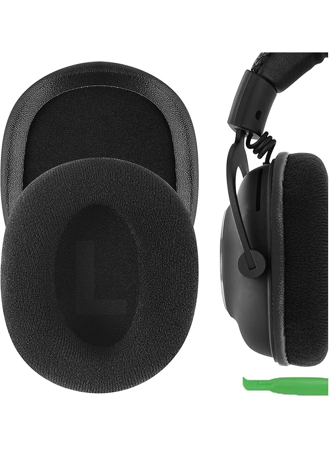 إيروريكس وسائد أذن بديلة مريحة وناعمة لسماعات الرأس Logitech G Pro Prox Prox2 G433 G233 وسائد أذن قطع غيار إصلاح باللون الأسود - Image 1