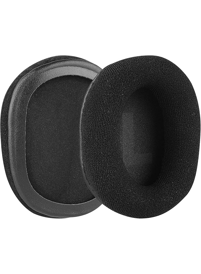 إيروريكس وسائد أذن بديلة مريحة وناعمة لسماعات الرأس Logitech G Pro Prox Prox2 G433 G233 وسائد أذن قطع غيار إصلاح باللون الأسود - Image 2