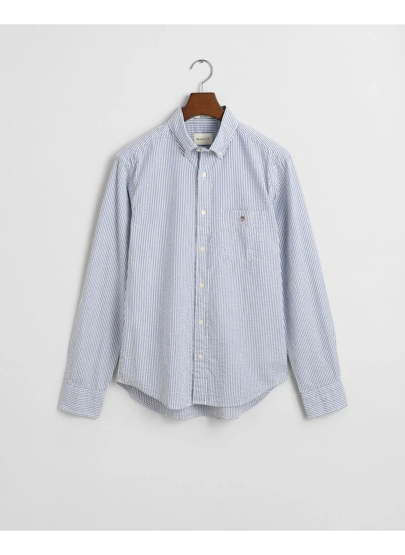 غانت Gant Regular Seersucker Stripe Shirt