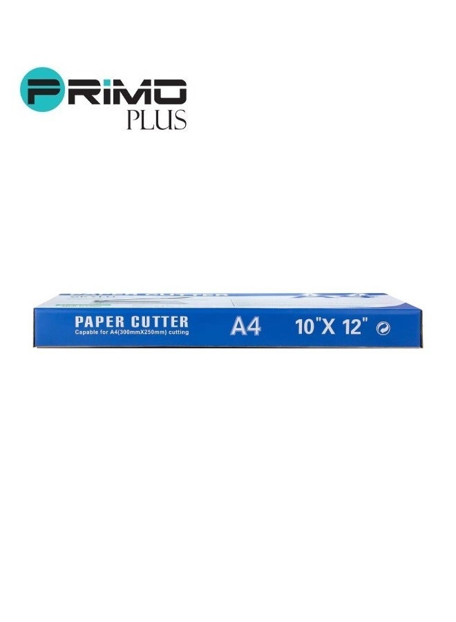 بريمو بلس آلة تقطيع الورق الاحترافية مقاس A4 أبيض , أداة صغيرة لتقطيع الورق مقاس A4 أبيض/ أسود - Image 4
