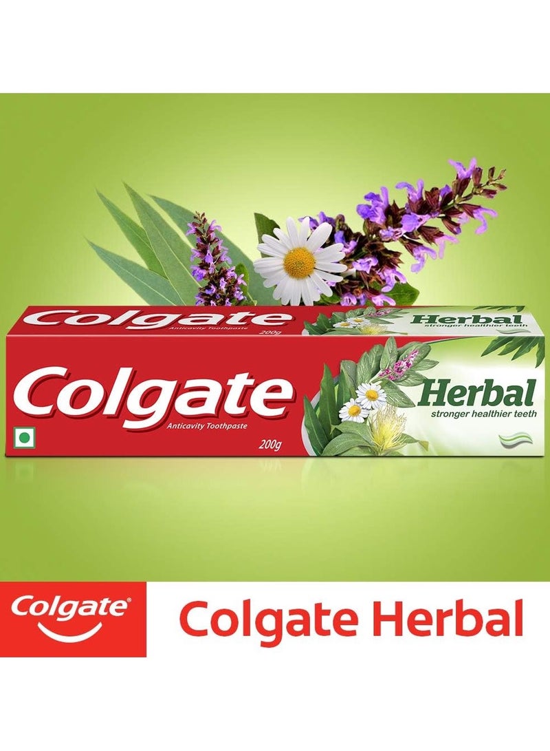 Colgate Herbal Toothpaste 125g pack of 3 - Image 3
