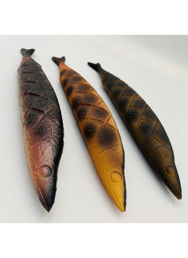 Polyurethane Foam Slow Rebound Simulation Ocean Fish Animal Doll PU Material Squishy Vent Model-Color:Customized No In Stock-simulation Fish Pendant