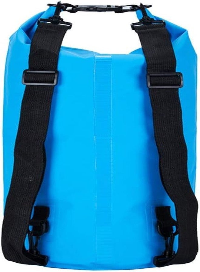 POPLEY Dry Sack/Waterproof Bag for Boating Kayaking Hiking Snowboarding Camping Rafting Fishing and Backpacking (Multicolor) (20 Liter) - Image 5