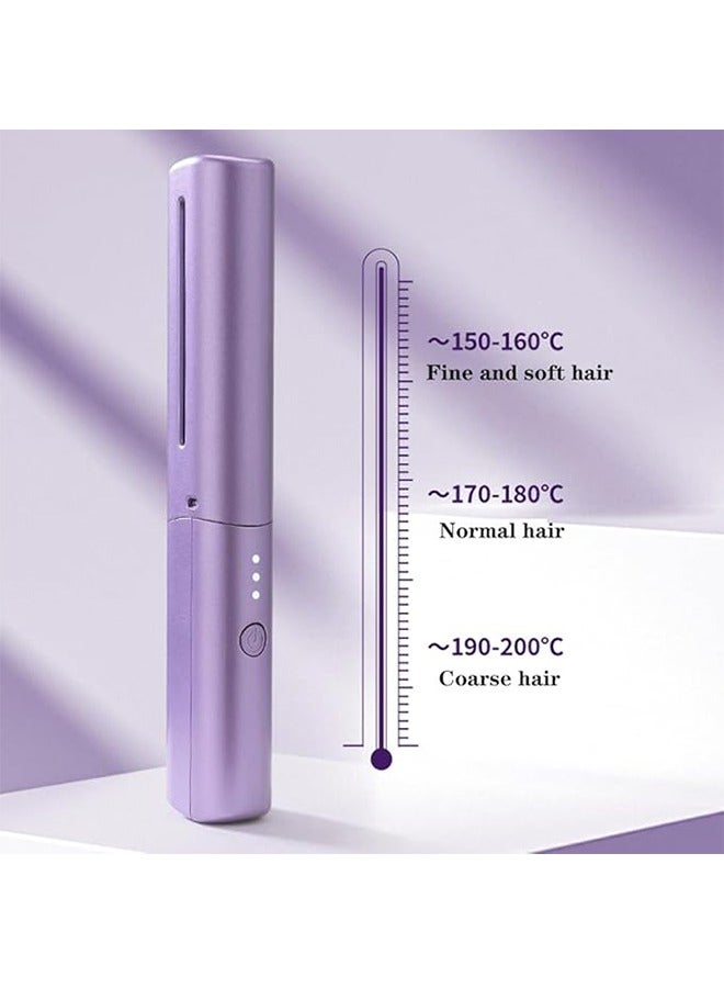 Professional Cordless Hair Straightener Comb - USB Rechargeable, Compact & Travel-Friendly - Image 4