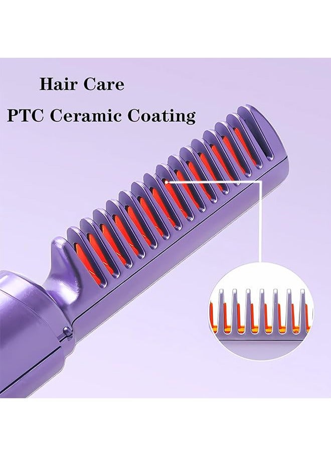 Professional Cordless Hair Straightener Comb - USB Rechargeable, Compact & Travel-Friendly - Image 3