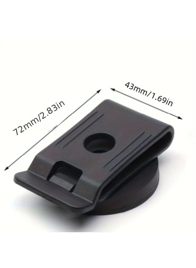 1قطعة حامل أدوات مغناطيسي متين مشبك معدّي مشبك خصر بمغناطيس قوي حزام تخزين - Image 4