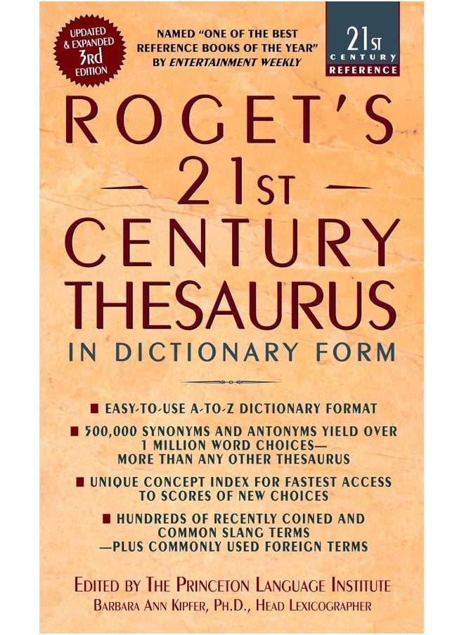 null - Dell Roget's 21st Century Thesaurus, Third Edition - Image 1