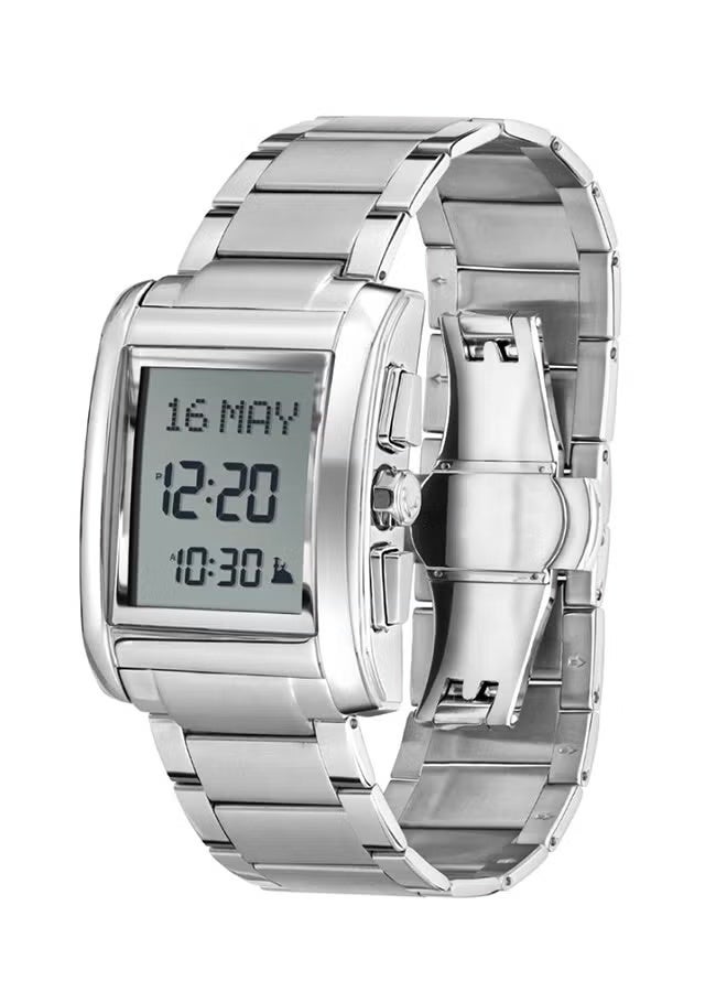 Men's Stainless Steel Digital Watch - Image 3
