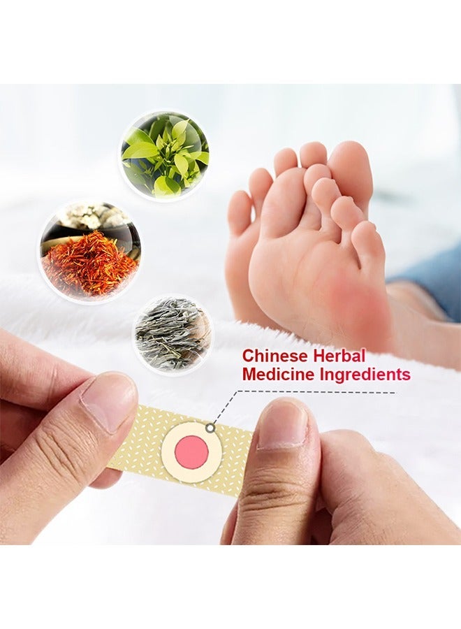 Sumifun 42 Pack Corn Removal Plaster, Foot Ding Plantar Wart Foot Cocoon Cream, Gentle and Painless Corn Care Mat, Effective Treatment for Corns, Calluses, and Dead Skin - Image 3