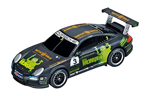 Carrera GO Analog Slot Car Racing Vehicle 61216 Porsche GT3 Cup Monster FM UAlzen 143 Scale - Image 1