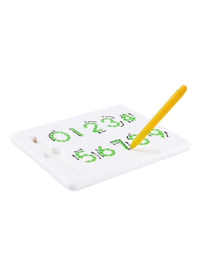 SnuzzleMart Magnetic Numbers Tracing Board Educational Toy and Preschool Learning Pad for Early Writing and Math Skills - Image 1
