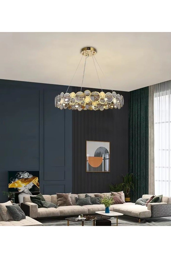 NERFA ✨ Luxury Gold Pendant Chandelier – Elegance that Elevates Your Space - Image 1