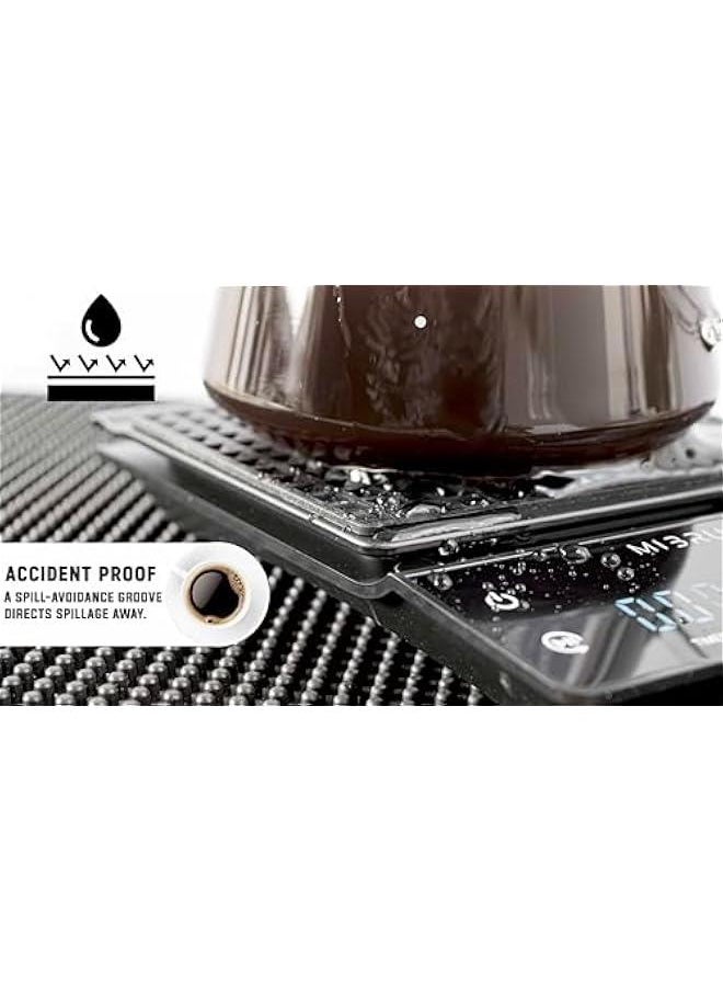 Gonice - Coffee Scale With Timer | Kitchen Scale | Pour Over V60 Drip Coffee | Digital scale with LCD display for coffee cooking baking Waterproof Mat 0.3-3000G - Image 1