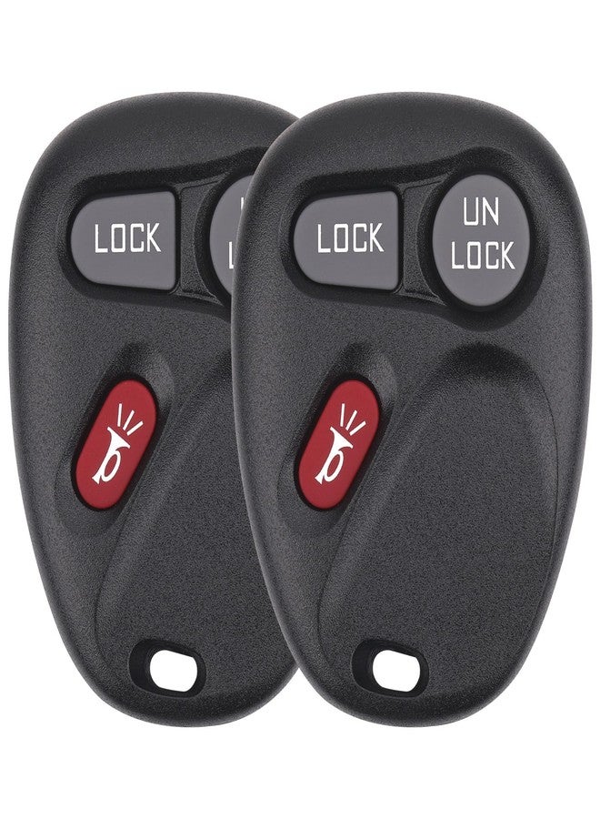 Vurkcy Key Fob Replacement for 2001-2002 Chevy Silverado Suburban Tahoe& GMC Sierra/ 00-01 Yukon/ 01-04 Sonoma/ 02 Avalanche& Escalade Car Keyless Entry Remote Control,KOBLEAR1XT, KOBUT1BT,3 Btn,2Pcs - Image 1