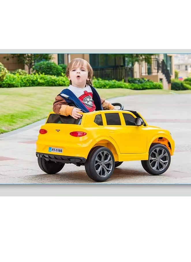 MULHEM - Dynamic Electric Ride-On Car: Dual Driving Modes, Ages 2-7, Remote Control & Manual Operation, Durable Plastic Build - Image 1