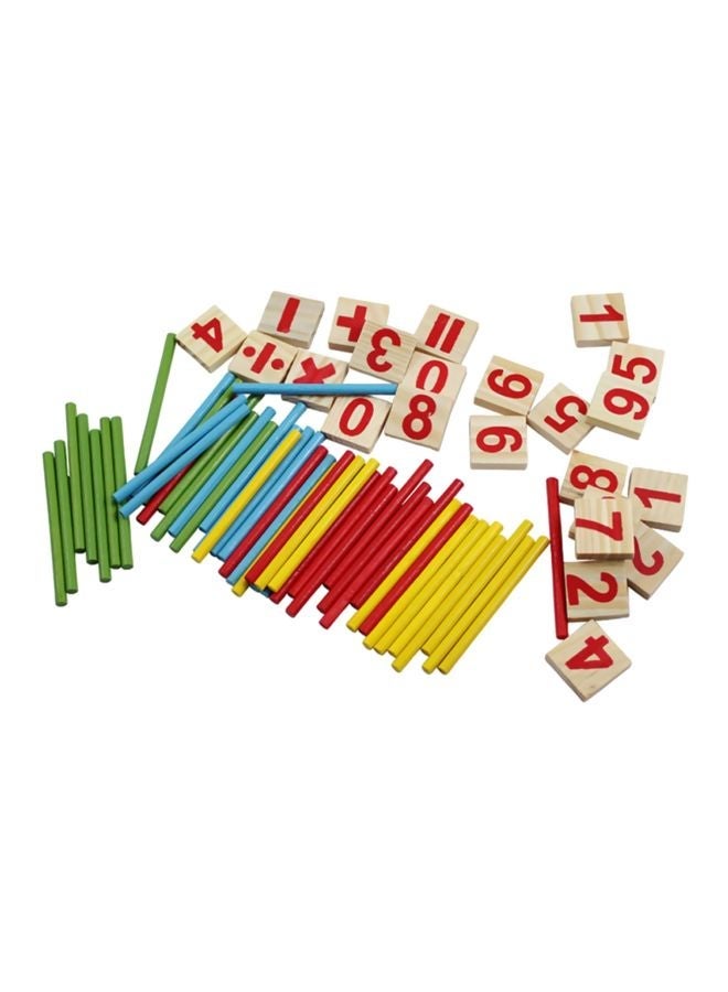 NIBEMINENT Wooden Counting Toy - Image 4