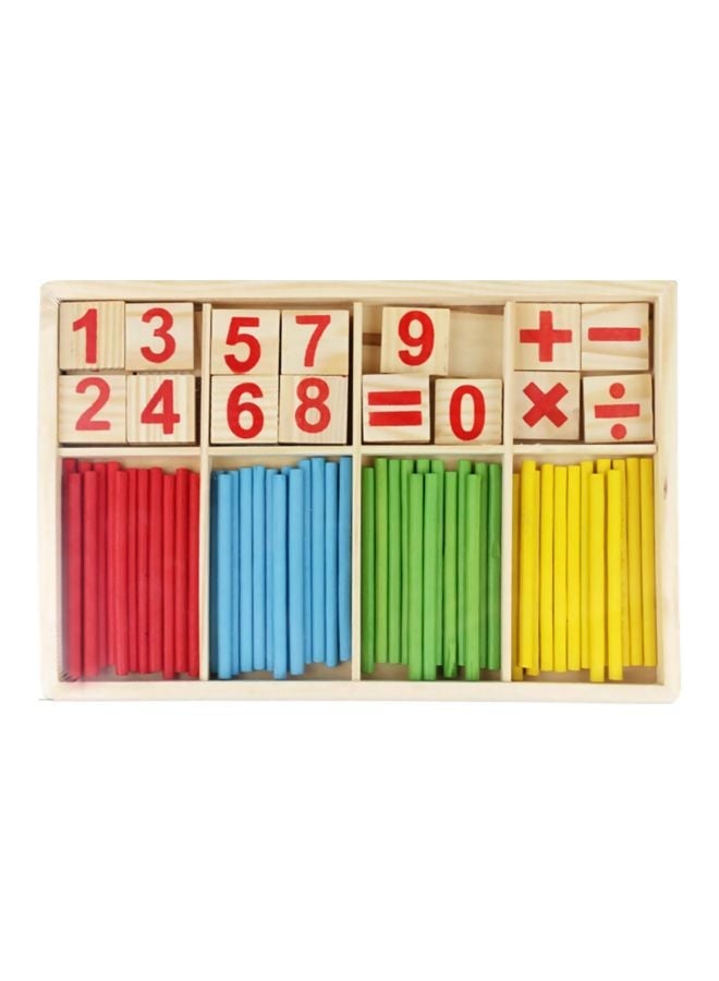 NIBEMINENT Wooden Counting Toy - Image 2