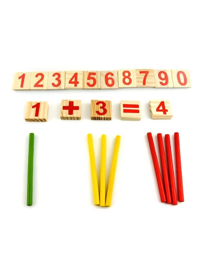 NIBEMINENT Wooden Counting Toy - Image 3