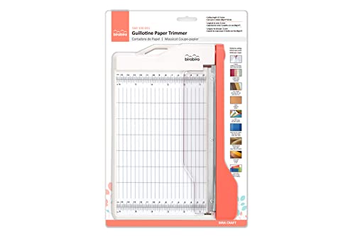 Bira Craft Guillotine Paper Trimmer, Guillotine Paper Cutter, 8.5 inch cut length, for Coupons Paper Crafts and Photos - Image 4