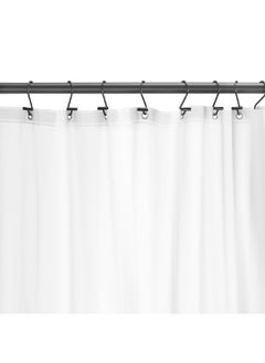 Whitmor ‎All Season Plastic Hanger Shower Liner White 70 x 72 Inch 10101-13684P-FR 
