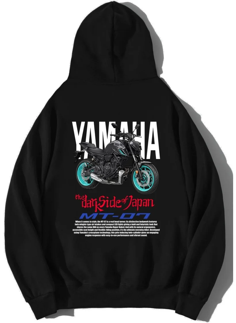 BRZ Collection Unisex Oversize Yamaha Mt-07 Hoodie