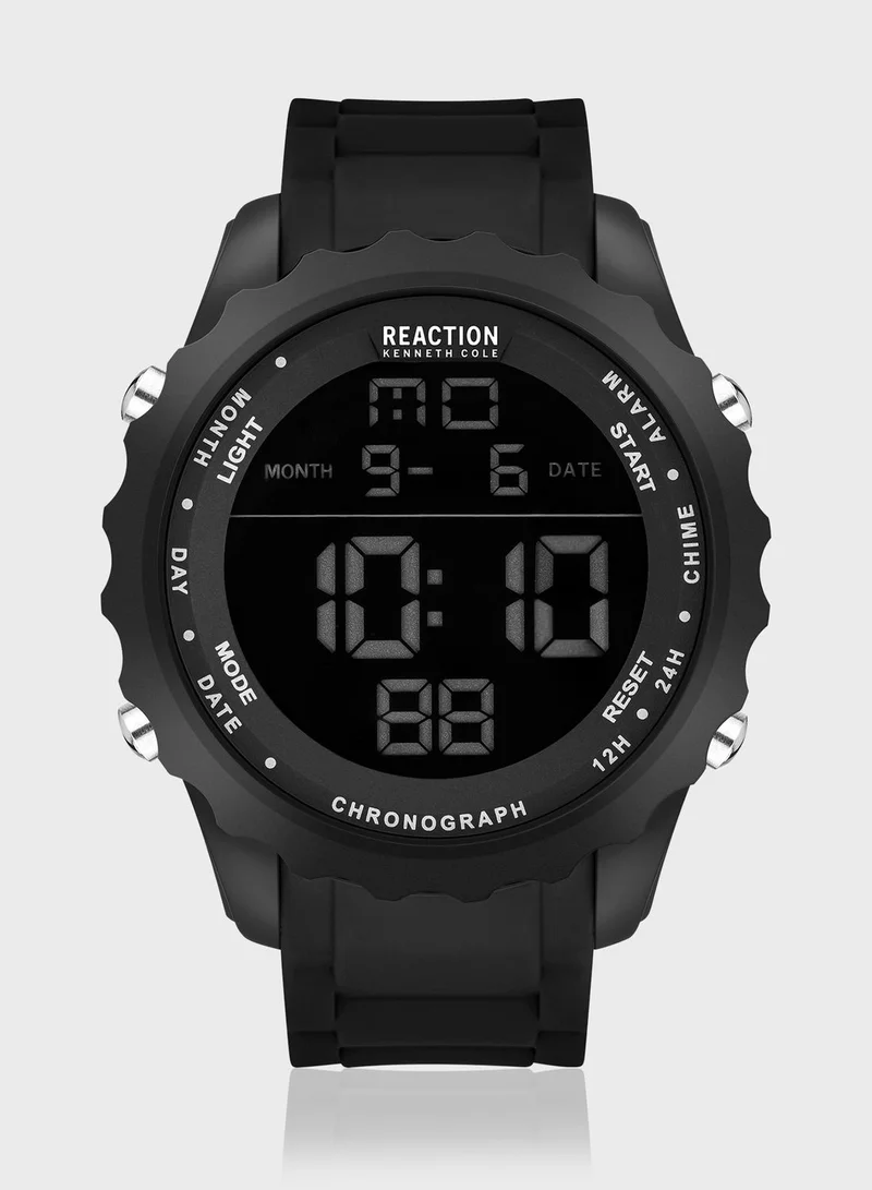 Kenneth Cole Silicon Strap Digital Watch