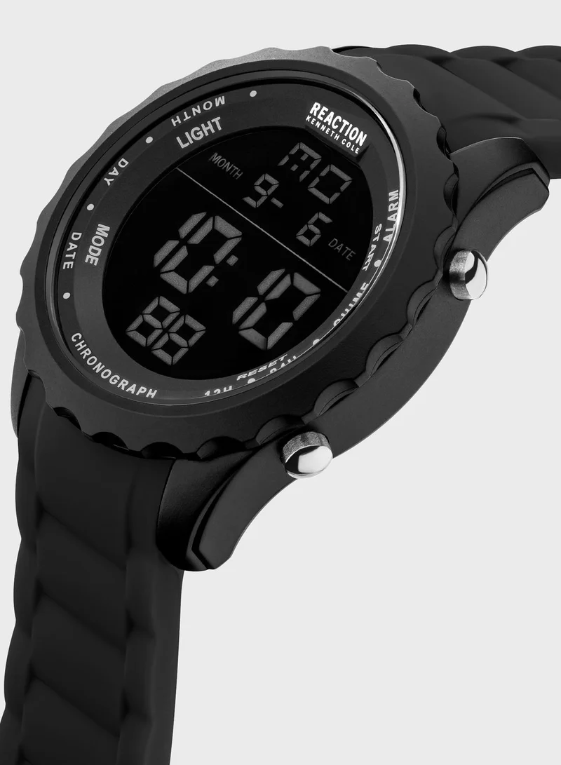 Kenneth Cole Silicon Strap Digital Watch