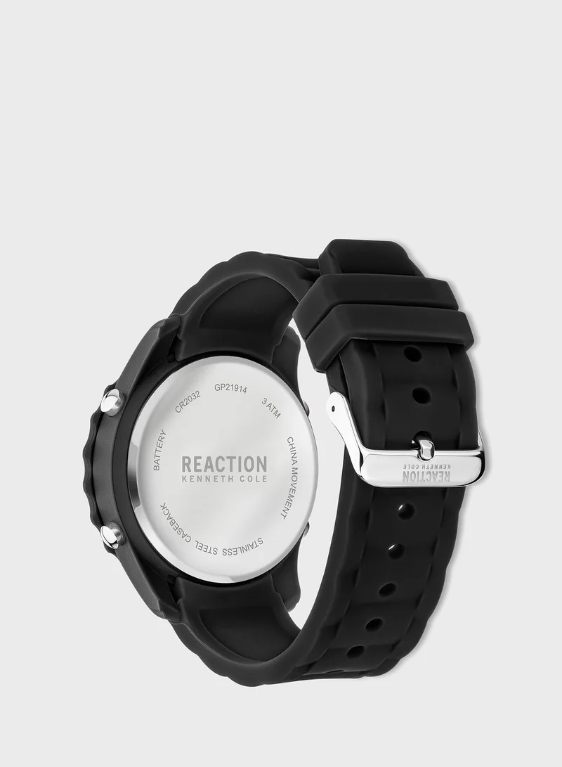 Kenneth Cole Silicon Strap Digital Watch