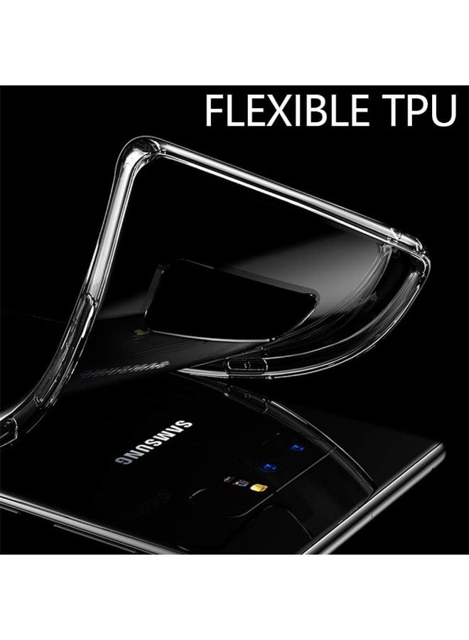 جراب لهاتف Samsung Galaxy Note 8 - تصميم شفاف فائق النقاء، حماية من السقوط، إطار ممتص للصدمات (Bumper) وجراب شفاف لهاتف Galaxy Note 8 (مقاس 6.3 بوصة). - Image 4