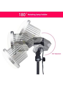 General Soft Light Box Led Professional Photography Light Fill Light Three-color Dimming With Remote Control 85W 150W Electrodeless Dimming Frame-Color:55cm Bracket  - Image 5