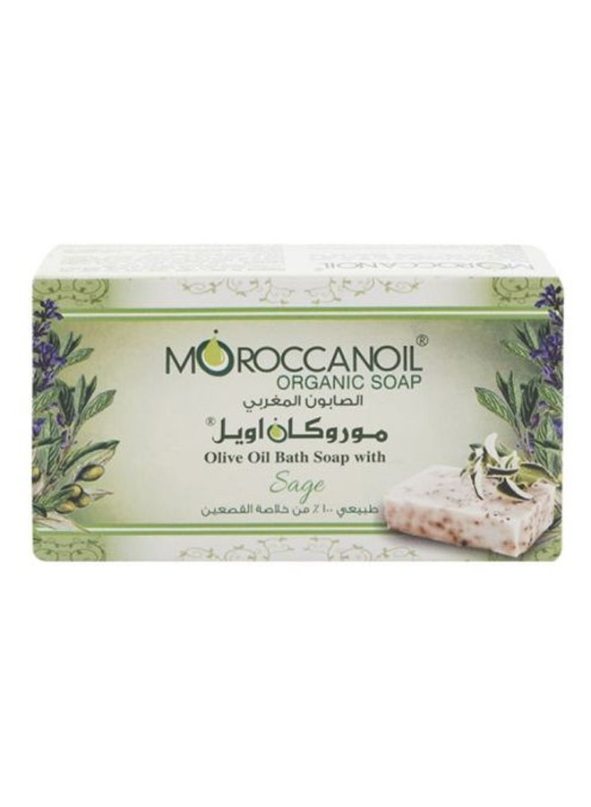 MOROCCANOIL Olive Oil Bath Soap With Sage Herbs 100grams - Image 2